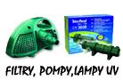lampy uv, filtry, pompy
